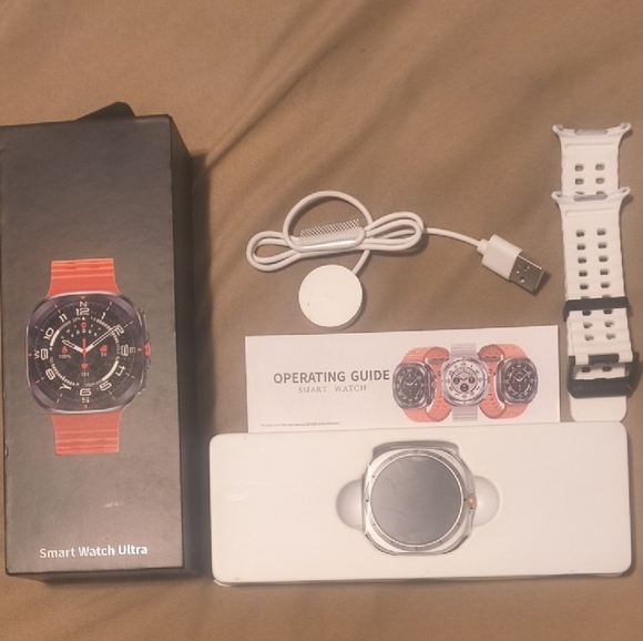 Smart Watch Ultra - Black and White